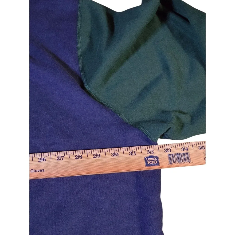 Polo Ralph‎ Lauren Mens 4XLT Colorblock Pullover Hoodie Navy Yellow Green B2